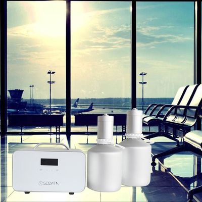 SCENTA Automatic Fragrance Diffuser , 5000ML Hvac Scent Machine For Business