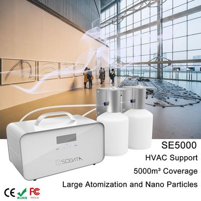 25w Aroma Essence Portable Oil Diffuser , 5000ml Room Scent Diffuser Machine
