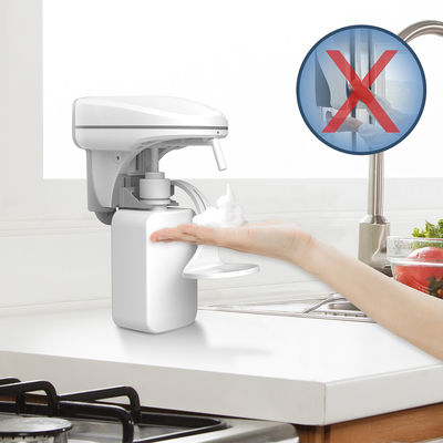 Touchless Refillable Foaming Soap Dispenser , 500ml Kitchen Liquid Soap Dispenser