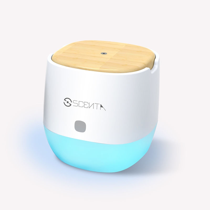 Smart Waterless Oil Diffuser Bluetooth APP LED Light For Living Room